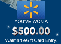 Everyday Winner Walmart $500
